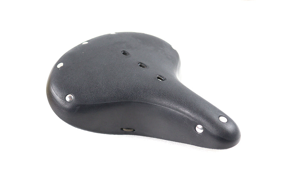 Double Steel Saddle Solo Seat Black