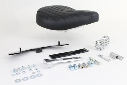 Black Leather Solo Seat Kit