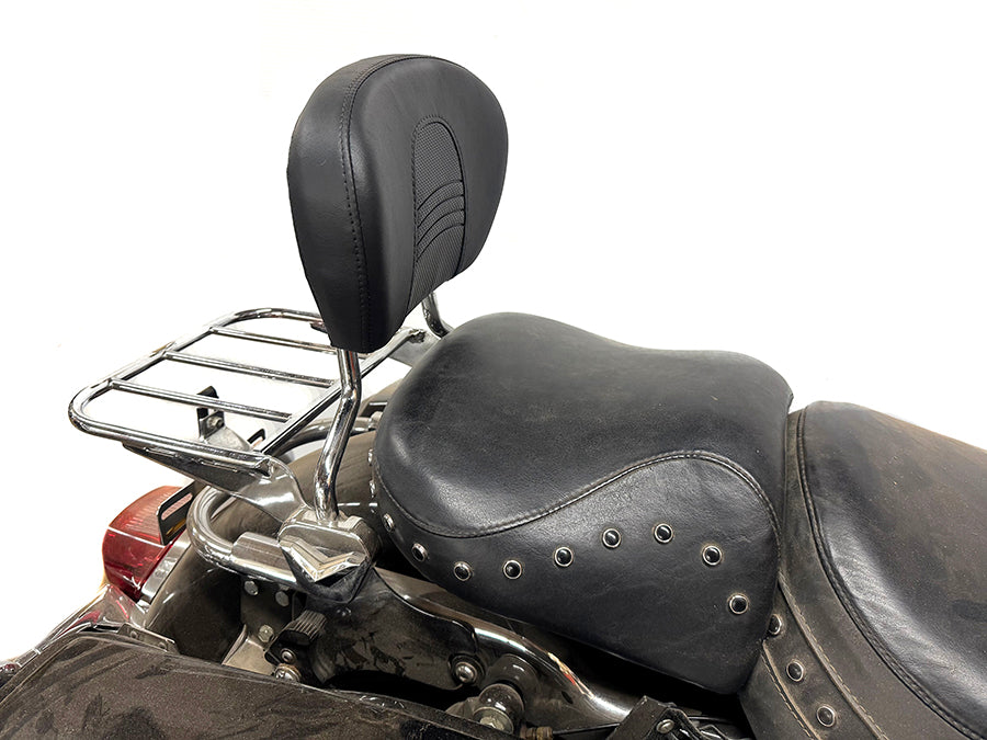 OE Passenger Stitch Backrest Seat Pad Black