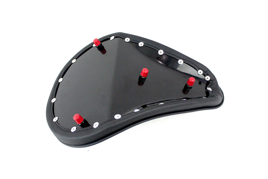 Black Suede Solo Seat Small Pan
