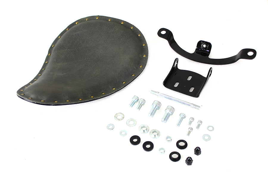 Solid Mount Bates Spring Saddle Solo Seat Kit