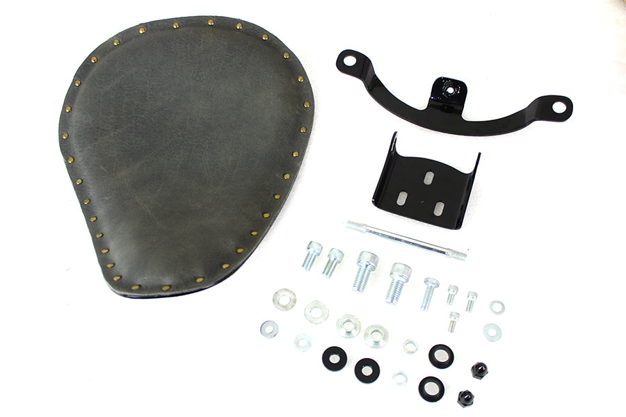 Solid Mount Bates Spring Saddle Solo Seat Kit