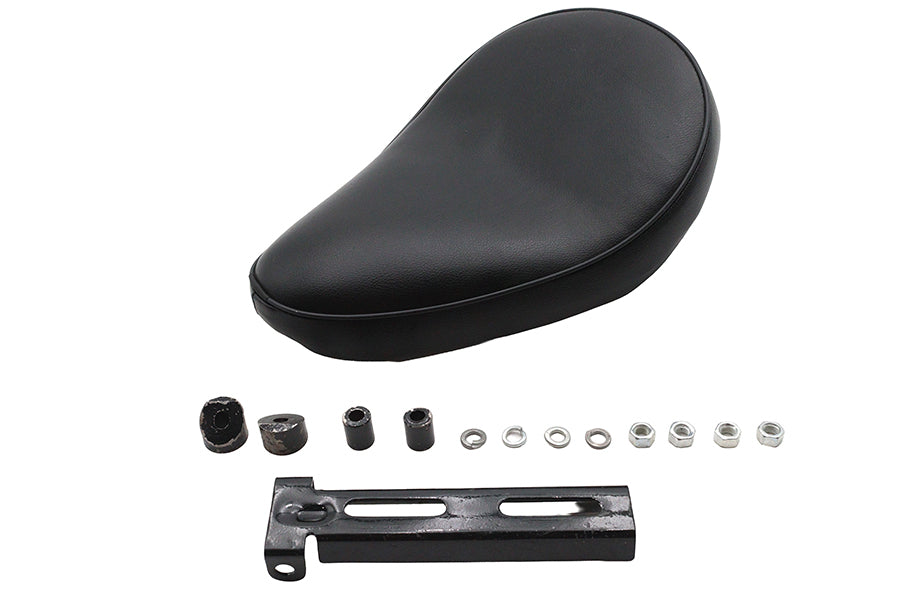 Ultima Leather Saddle High Noon Solo Seat Black