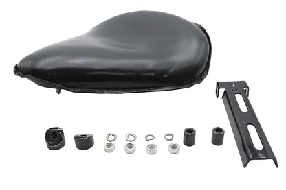 Ultima Leather Saddle High Noon Solo Seat Black
