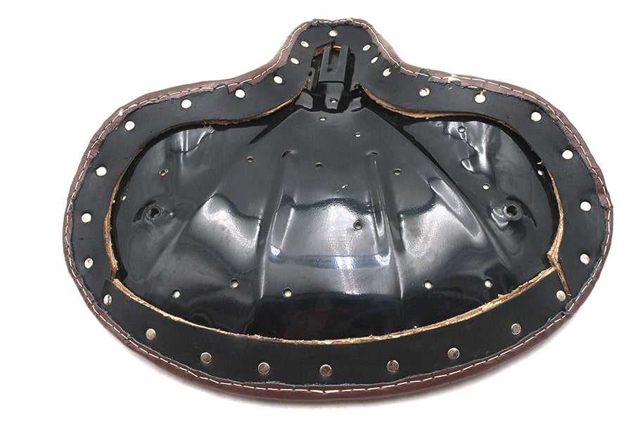Ultima Vinyl Saddle Solo Seat Brown