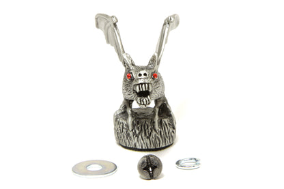 Bat Front Fender Tip Ornament Chrome