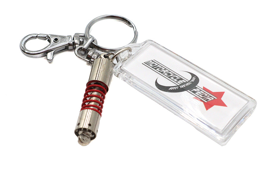 Short Shock Absorber Design Keychain