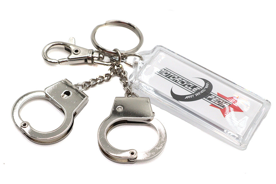 Hand Cuff Design Keychain
