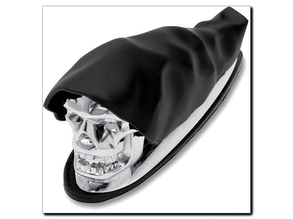Chrome Skull Fender Ornament