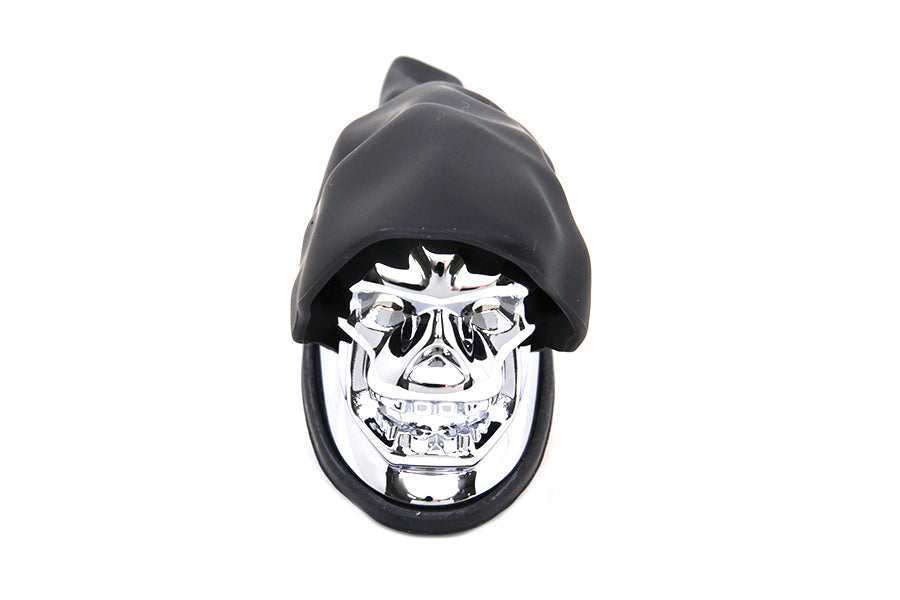 Chrome Skull Fender Ornament