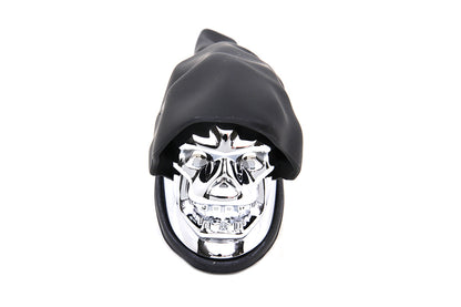 Chrome Skull Fender Ornament
