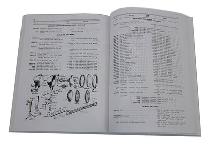 1947-1957 UL-FL SV Knucklehead Spare Parts Book