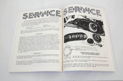 Factory Service Bulletin for 1930-1940 Big Twins