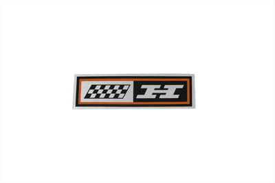 Oil Tank H" Style Decal