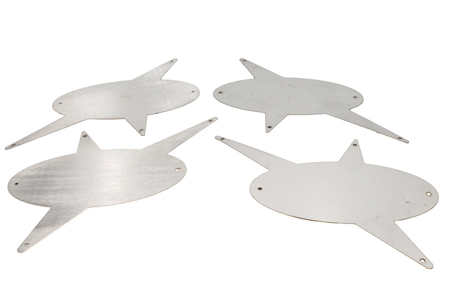 Stainless Steel Saddlebag Trim Set