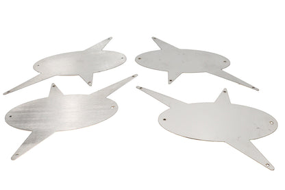 Stainless Steel Saddlebag Trim Set