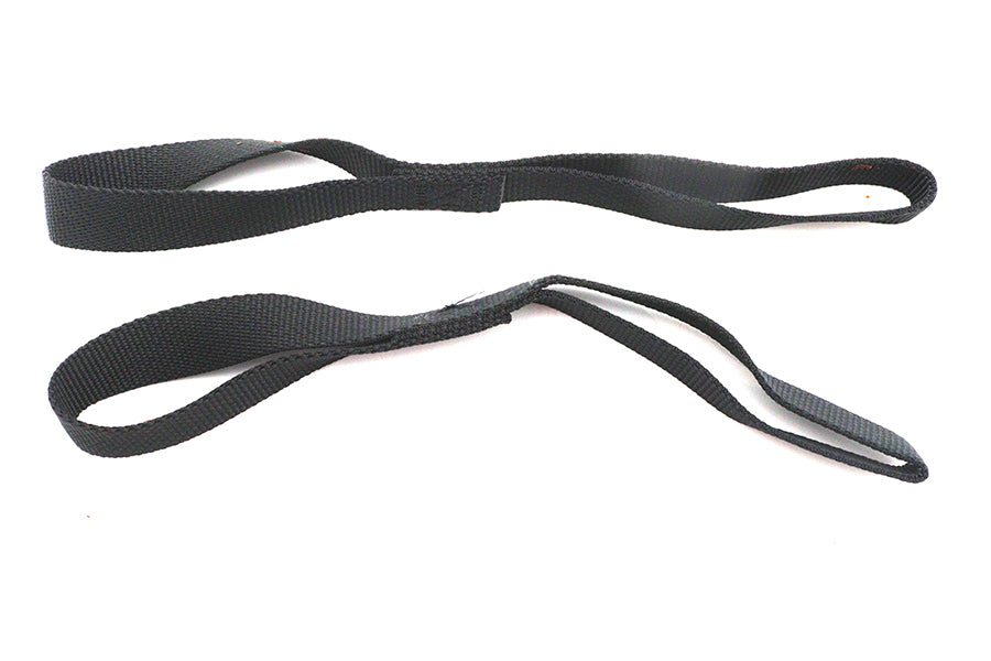 Black Nylon Tie Down Assist 12 x 1