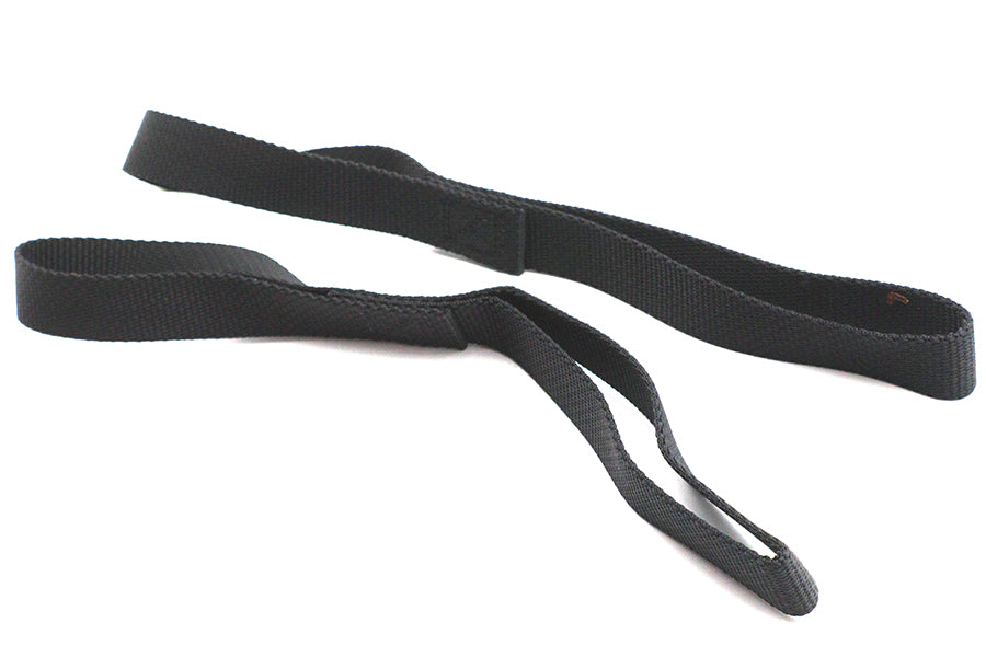 Black Nylon Tie Down Assist 12 x 1