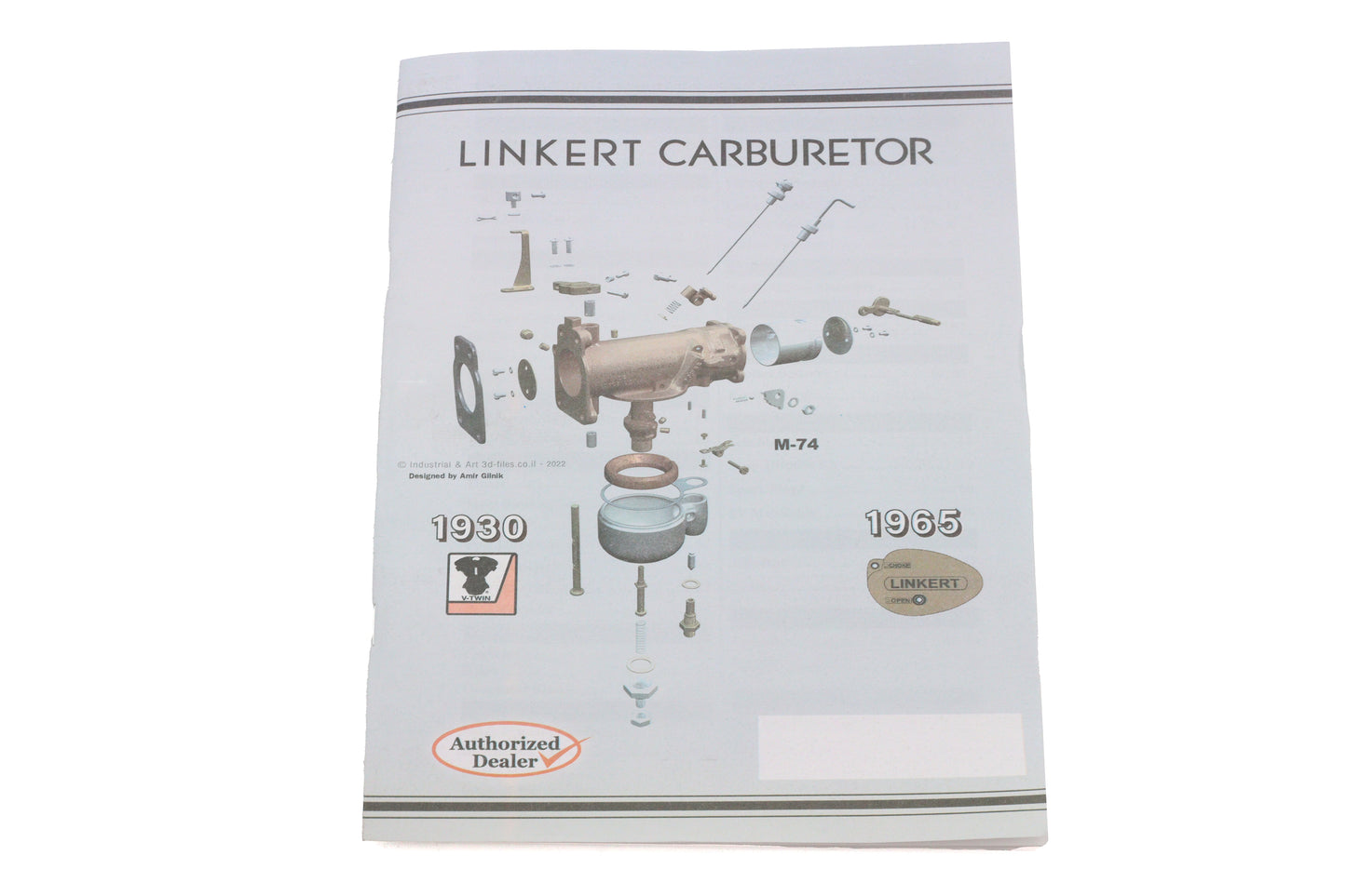 1930-1965 Linkert Carburetor Parts Book