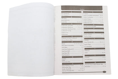 1930-1965 Linkert Carburetor Parts Book