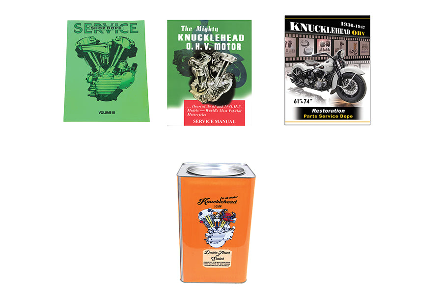 Knucklehead Service and Parts Book Set