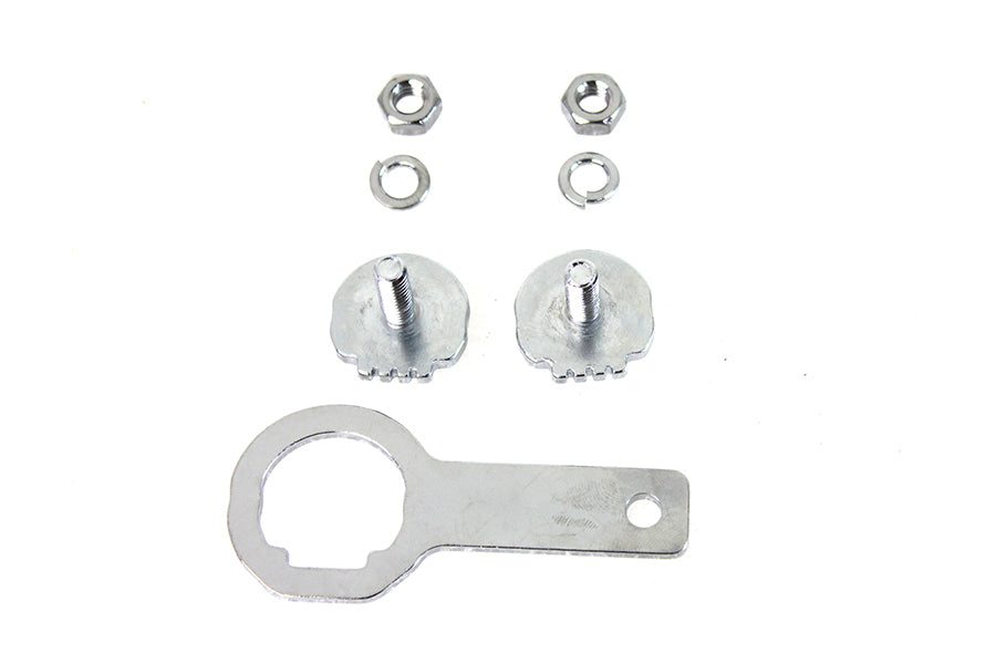 Skull License Plate Bolt Kit
