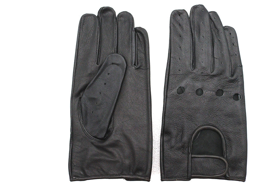 Black Summer Riding Gloves XXL