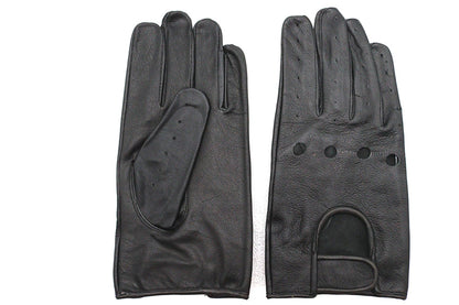 Black Summer Riding Gloves XXL