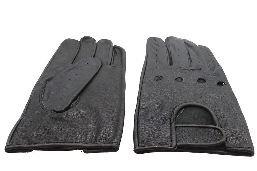 Black Summer Riding Gloves XXL