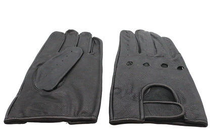 Black Summer Riding Gloves XXL