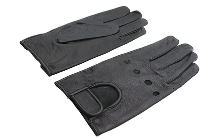 Black Summer Riding Gloves XXL