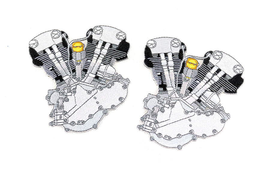 1936-1947 Knucklehead Engine Patch Set