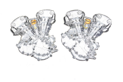1936-1947 Knucklehead Engine Patch Set