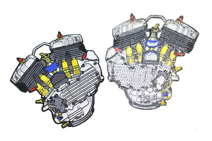 45 Engine Patch Set