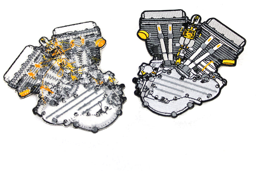 Panhead Motor Patch Set
