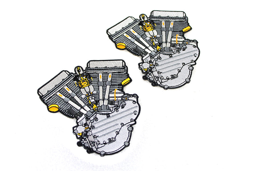Panhead Motor Patch Set