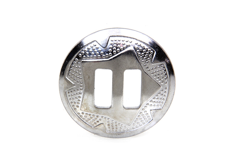 1-1/2 Chrome Concho