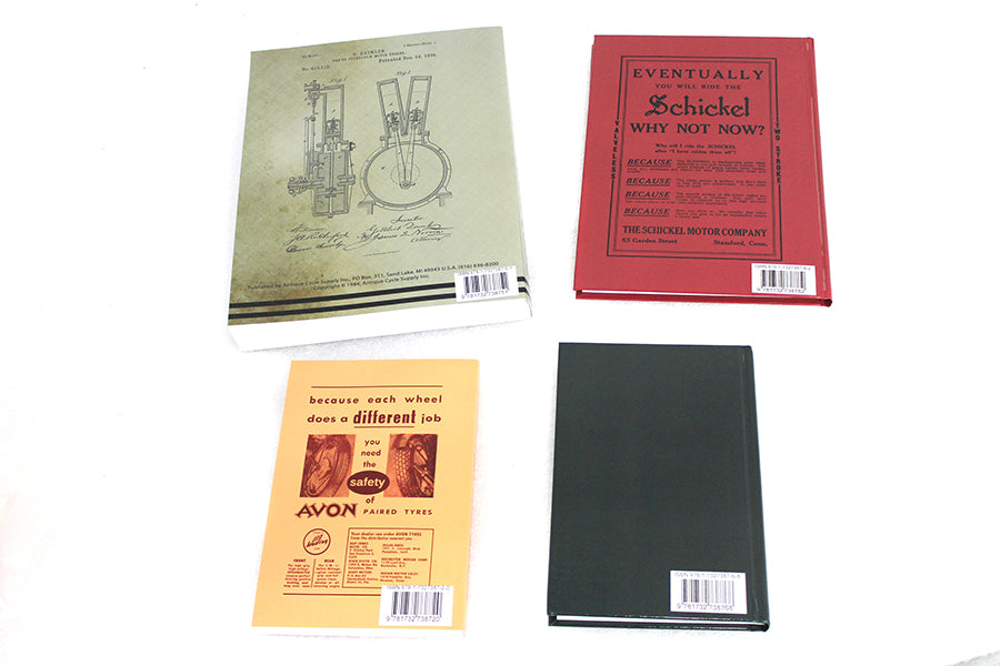 Vintage Motorcycle Book Set