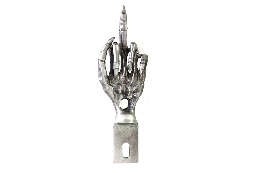 Middle Finger License Plate Topper