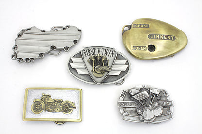 Motorcyclepedia Series Belt Buckle Set
