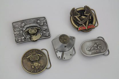 Shovelhead Belt Buckle Set