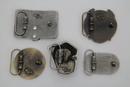 Shovelhead Belt Buckle Set