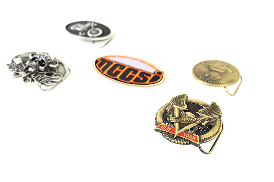V-Twin Chopper Series Belt Buckle Set