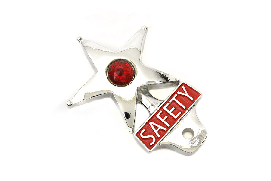 Safety License Plate Topper with Reflector