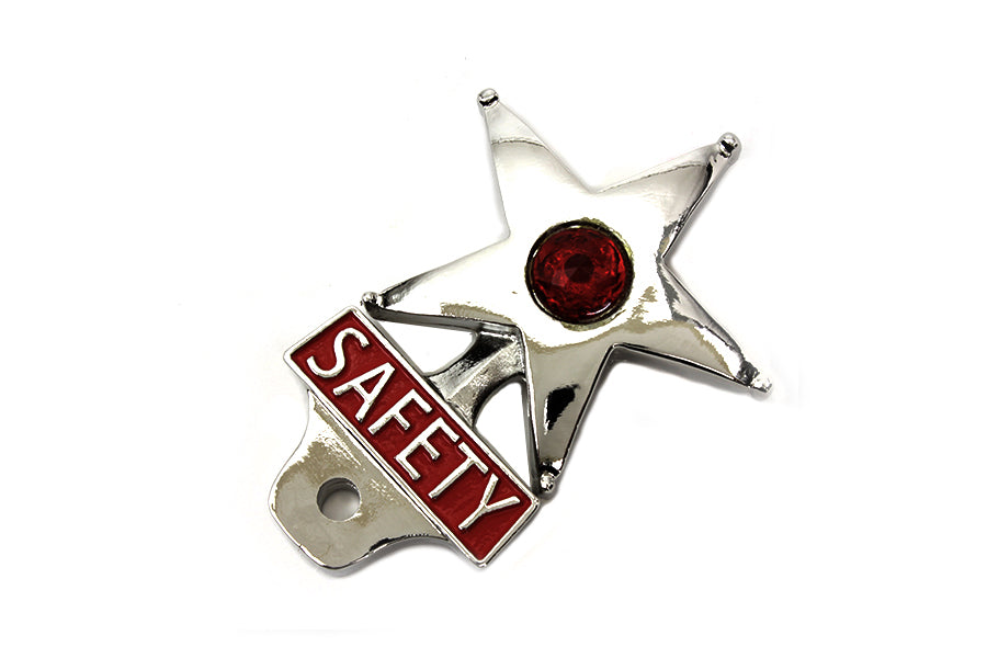 Safety License Plate Topper with Reflector