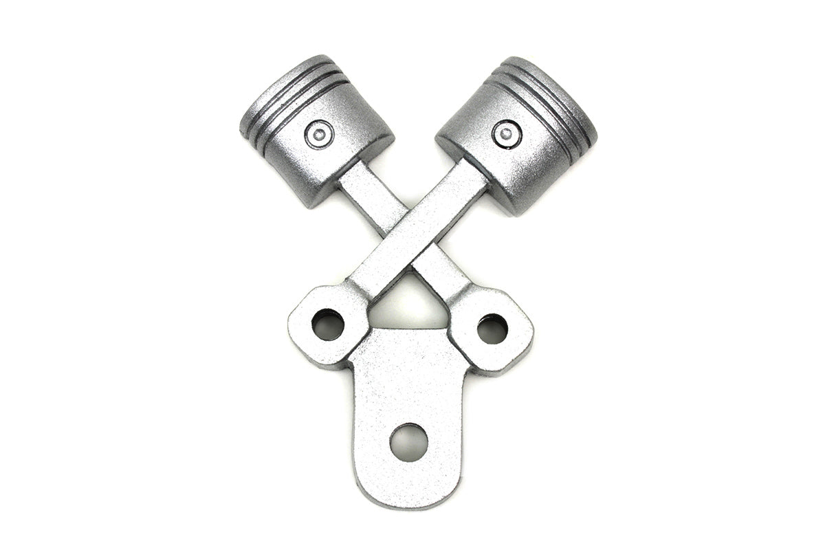 Piston License Plate Topper