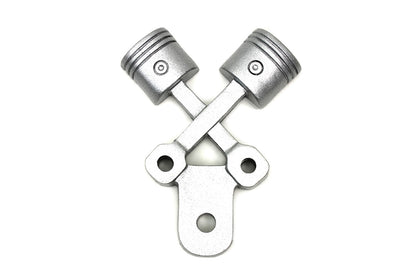 Piston License Plate Topper