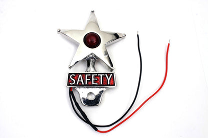Safety License Plate Topper with LED Lamp