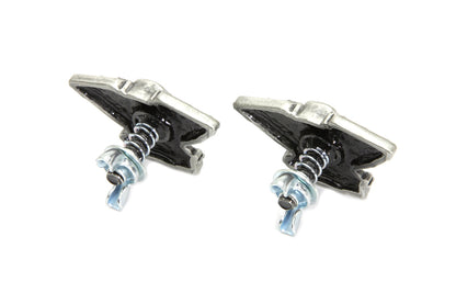 Skull on Panhead Engine License Plate Topper Set
