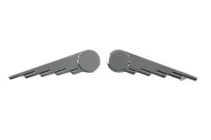 Chrome Speed Wing Emblem Set